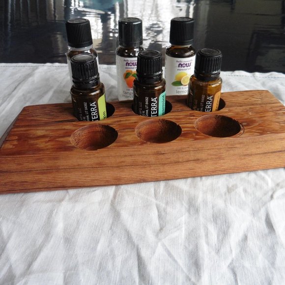 Wooden Essential Oils Holder - handmade - Picture 6 of 6